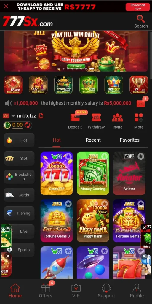 SX777 Game APK